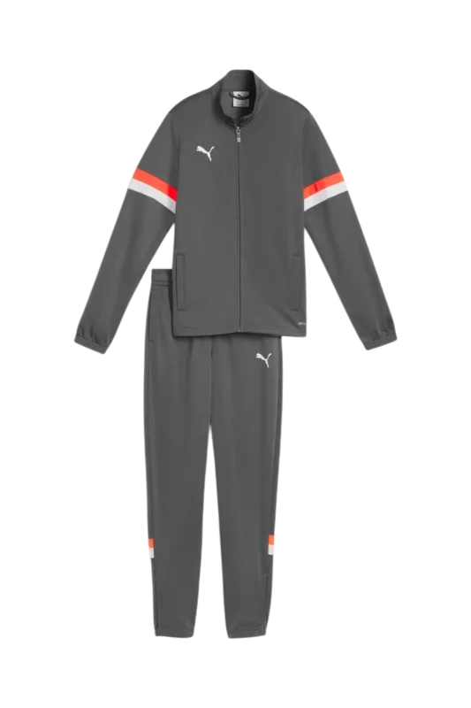 Puma IndividualRise Tracksuit Jr Gri Çocuk Eşofman Takımı - 1