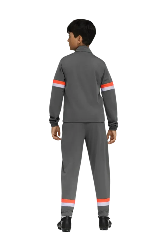 Puma IndividualRise Tracksuit Jr Gri Çocuk Eşofman Takımı - 4