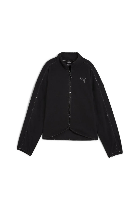 Puma INTERGALACTIC FLEECE FZ SİYAH Kadın Sweatshirt - Puma