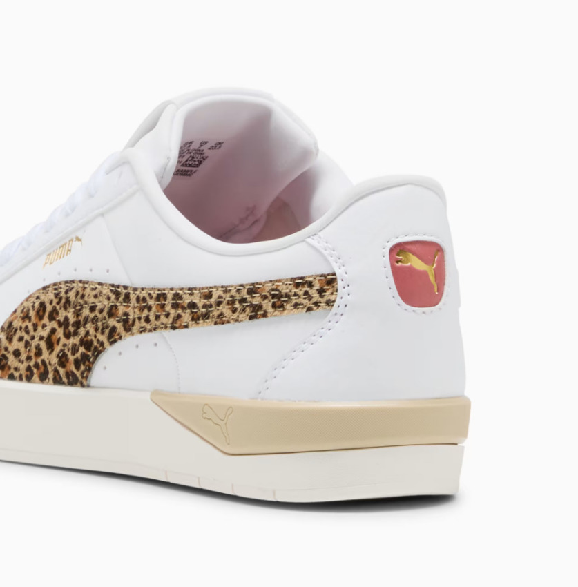 Puma Jada Classic Animal Flair Beyaz Kadın Sneaker Ayakkabı - 5