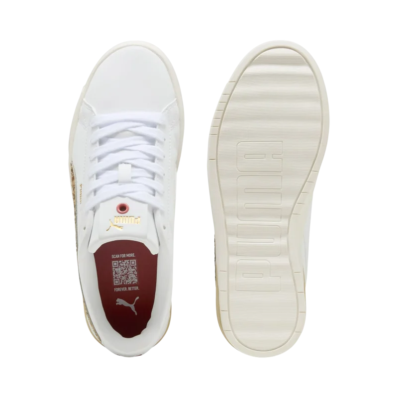 Puma Jada Classic Animal Flair Beyaz Kadın Sneaker Ayakkabı - 5