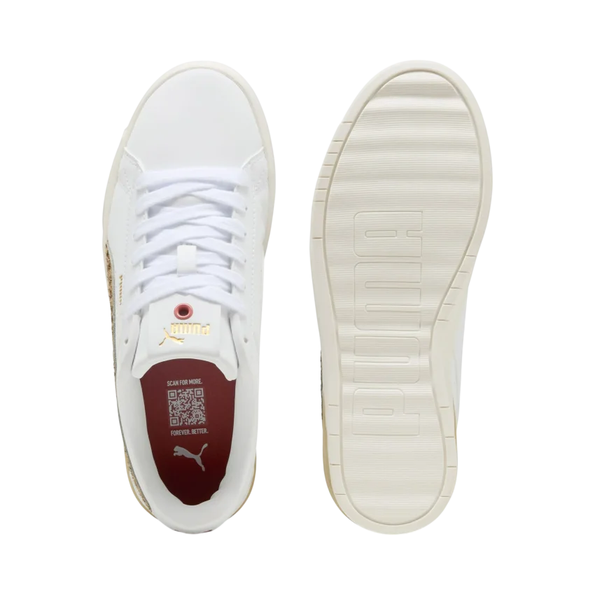 Puma Jada Classic Animal Flair Beyaz Kadın Sneaker Ayakkabı - 5