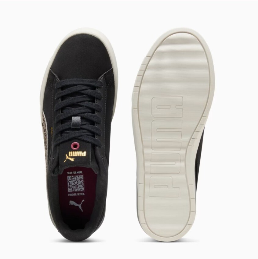 Puma Jada Classic Animal Flair Siyah Kadın Sneaker Ayakkabı - 3