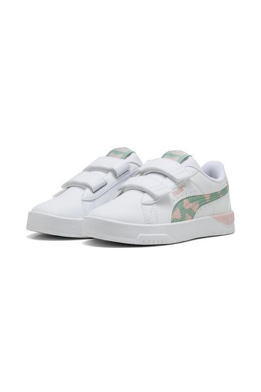Puma Jada Classic Girly Beyaz Çocuk Günlük Ayakkabı - 4