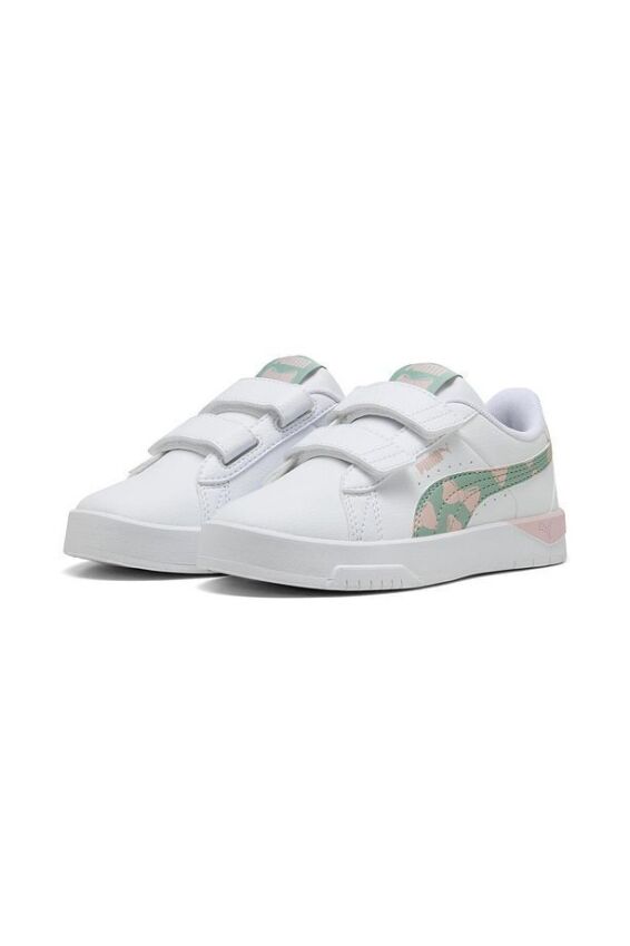 Puma Jada Classic Girly Beyaz Çocuk Günlük Ayakkabı - 4