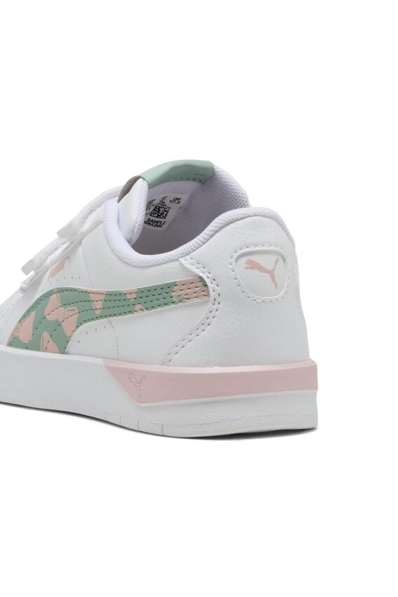 Puma Jada Classic Girly Beyaz Çocuk Günlük Ayakkabı - 5