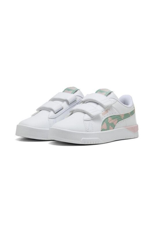Puma Jada Classic Girly Beyaz Çocuk Günlük Ayakkabı - 3