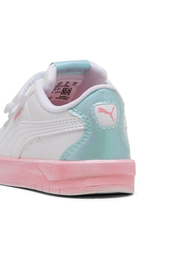 Puma Jada Classic Space Beyaz Çocuk Günlük Ayakkabı - 6