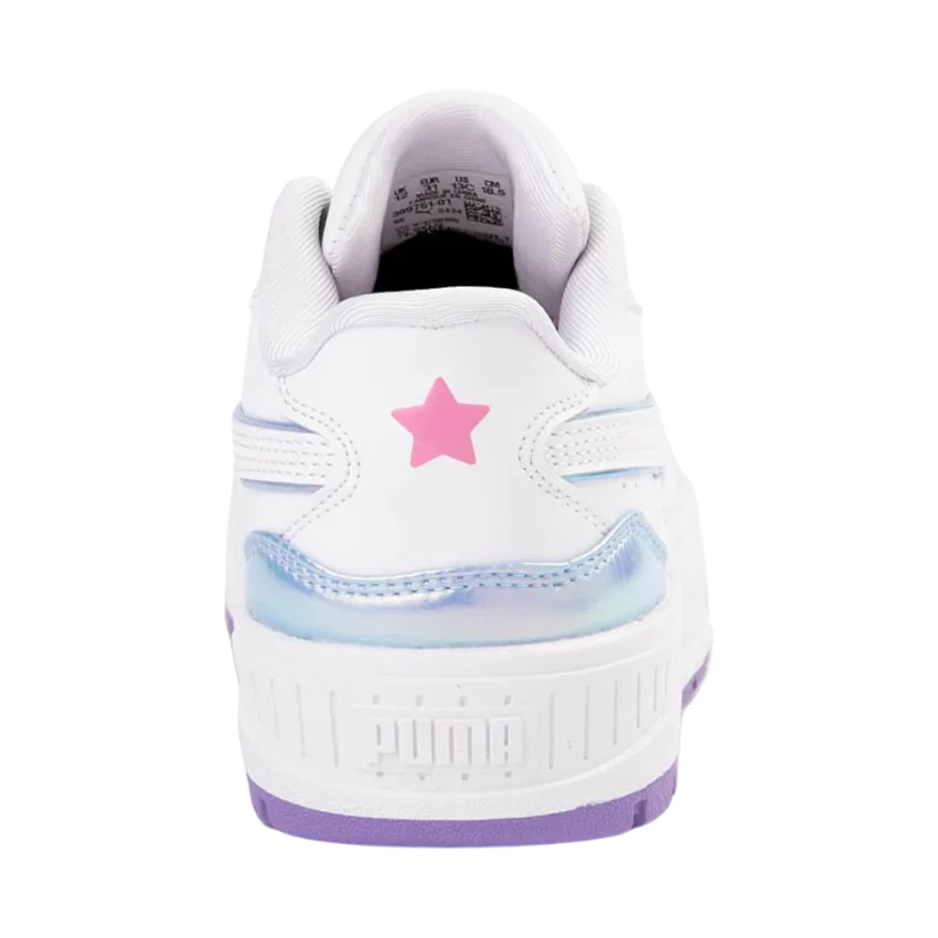 Puma Karmen II Idol Bouncy Sky Jr Beyaz Çocuk Günlük Ayakkabı - 3