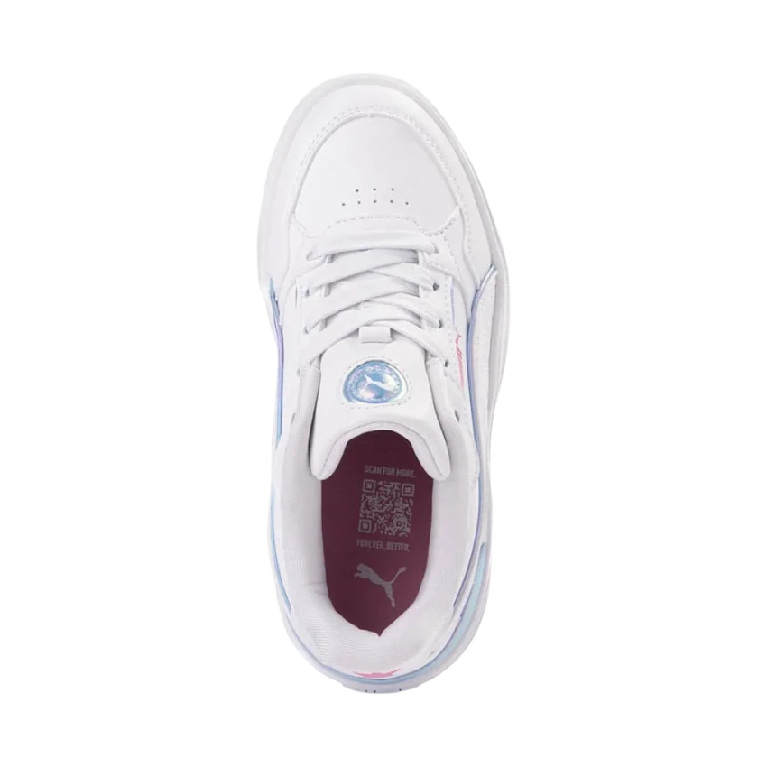 Puma Karmen II Idol Bouncy Sky Jr Beyaz Çocuk Günlük Ayakkabı - 4