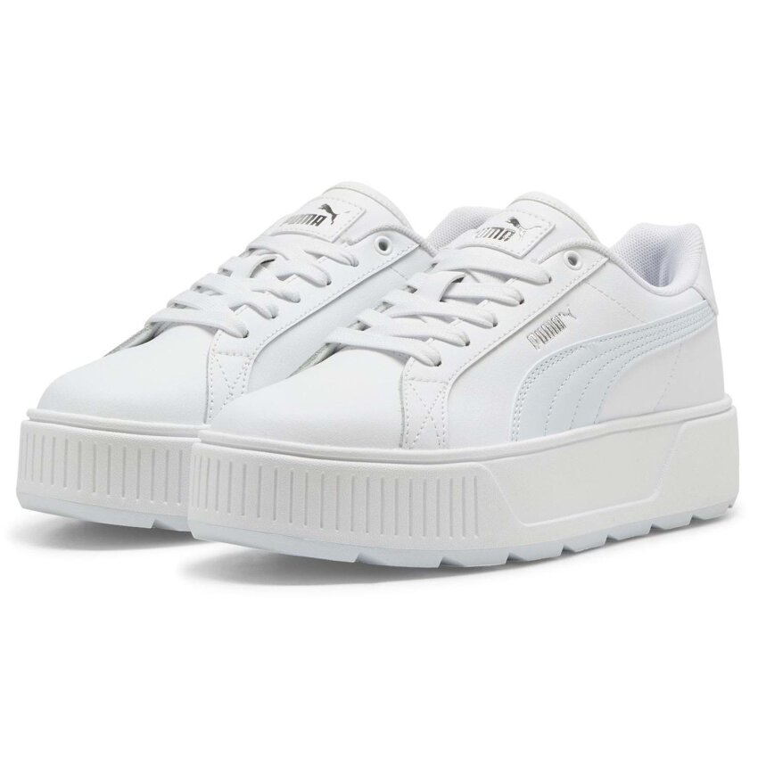 Puma Karmen L Beyaz-Mavi Kadın Günlük Ayakkabı - 3