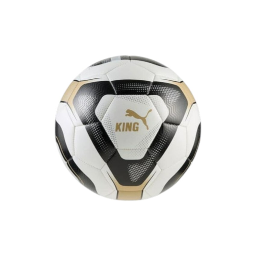 Puma King Beyaz-Siyah Unisex Futbol Topu - 1