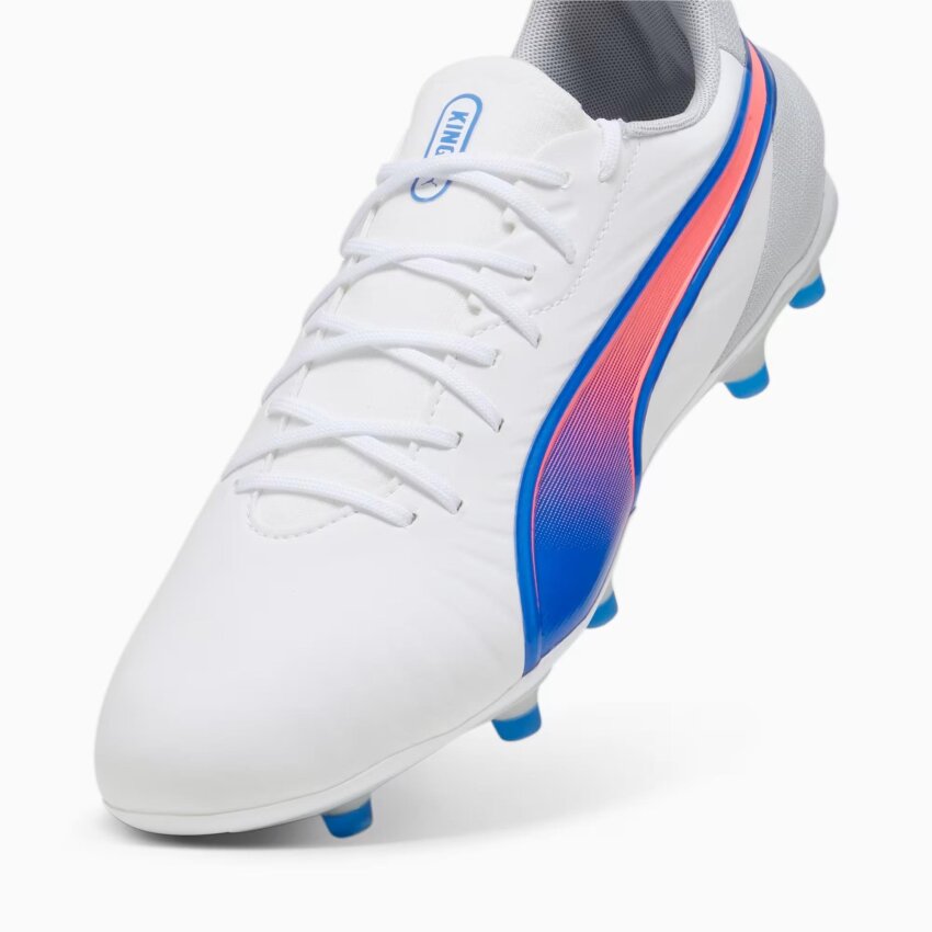 Puma KING MATCH FG/AG BEYAZ Erkek Krampon - 2