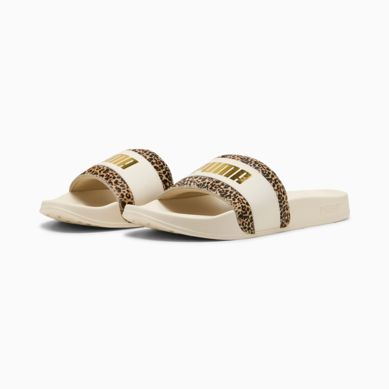 Puma Leadcat 2.0 Animal Flair Bej Kadın Terlik - 4