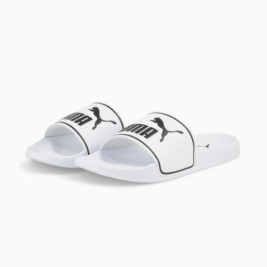 Puma Leadcat 2.0 Puma White-Puma Black Beyaz-Siyah Erkek Terlik 384139-02 - 2
