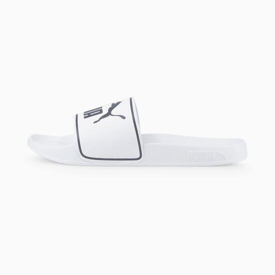 Puma Leadcat 2.0 Puma White-Puma Black Beyaz-Siyah Erkek Terlik 384139-02 - 5