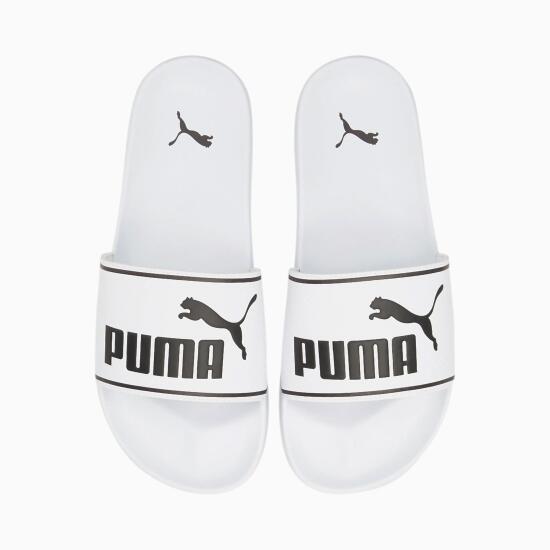 Puma Leadcat 2.0 Puma White-Puma Black Beyaz-Siyah Erkek Terlik 384139-02 - 6