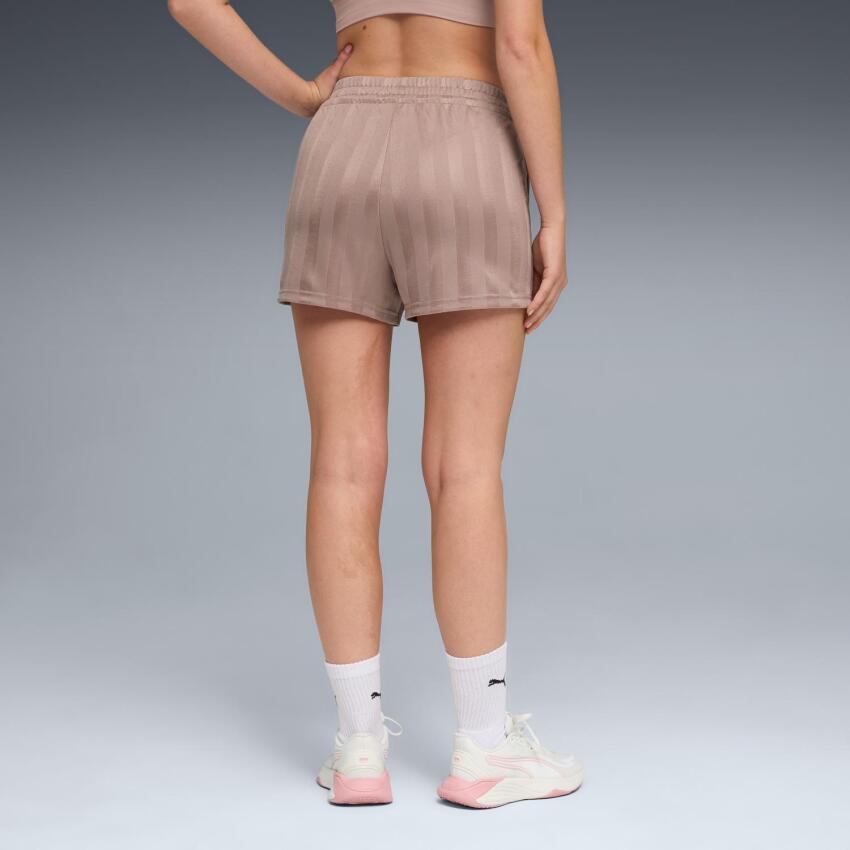 Puma League Jersey Short 3 Pembe Kadın Şort - 4