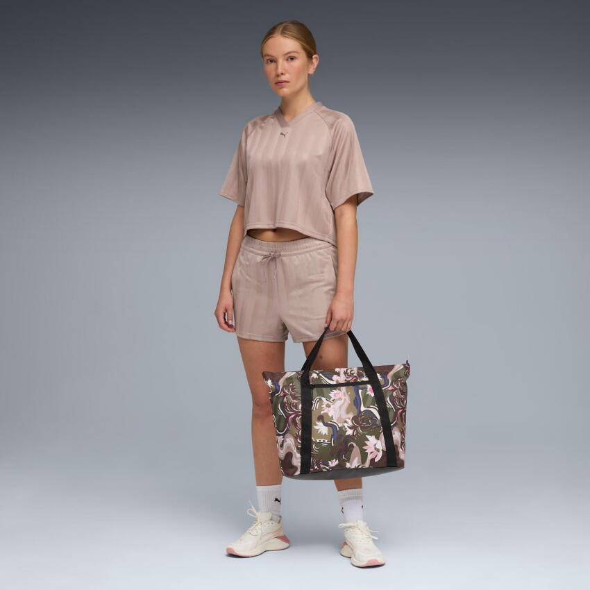 Puma League Jersey Top Pembe Kadın Tshirt - 5