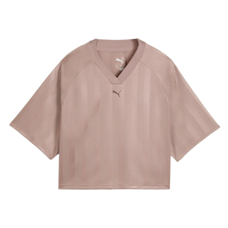 Puma League Jersey Top Pembe Kadın Tshirt - 1