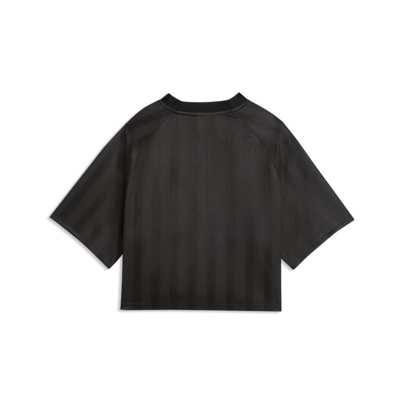 Puma League Jersey Top Siyah Kadın Tshirt - 2