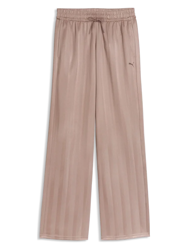 Puma League Wide Leg Pant Pembe Kadın Eşofman Altı - 1