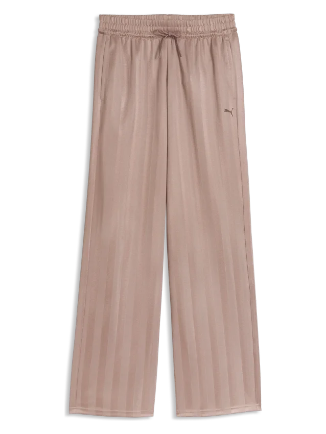 Puma League Wide Leg Pant Pembe Kadın Eşofman Altı - 1