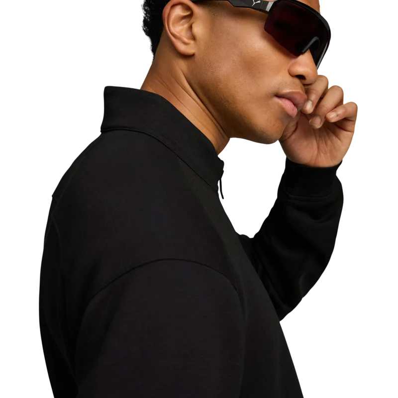 Puma M Cloudspun Siyah Erkek Sweatshirt - 3