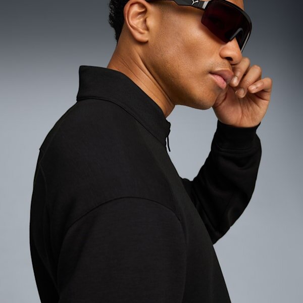 Puma M Cloudspun Siyah Erkek Sweatshirt - Puma (1)