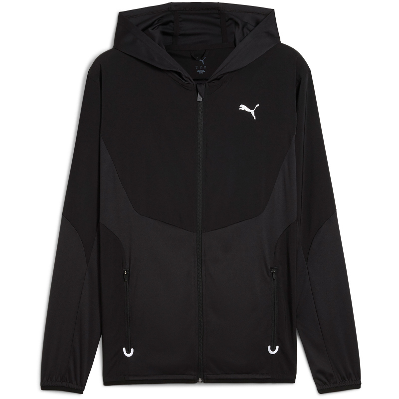 Puma M Flex Fabric Mix Jacket Siyah Erkek Eşofman Üstü - 1
