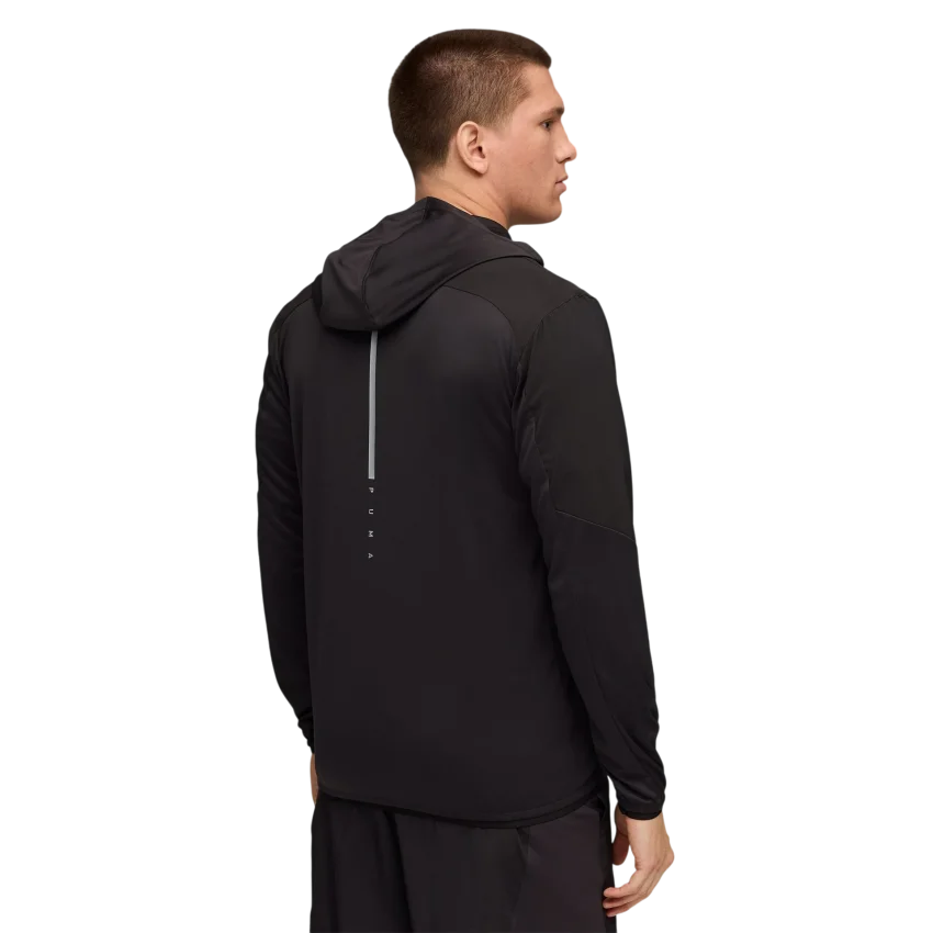 Puma M Flex Fabric Mix Jacket Siyah Erkek Eşofman Üstü - 3