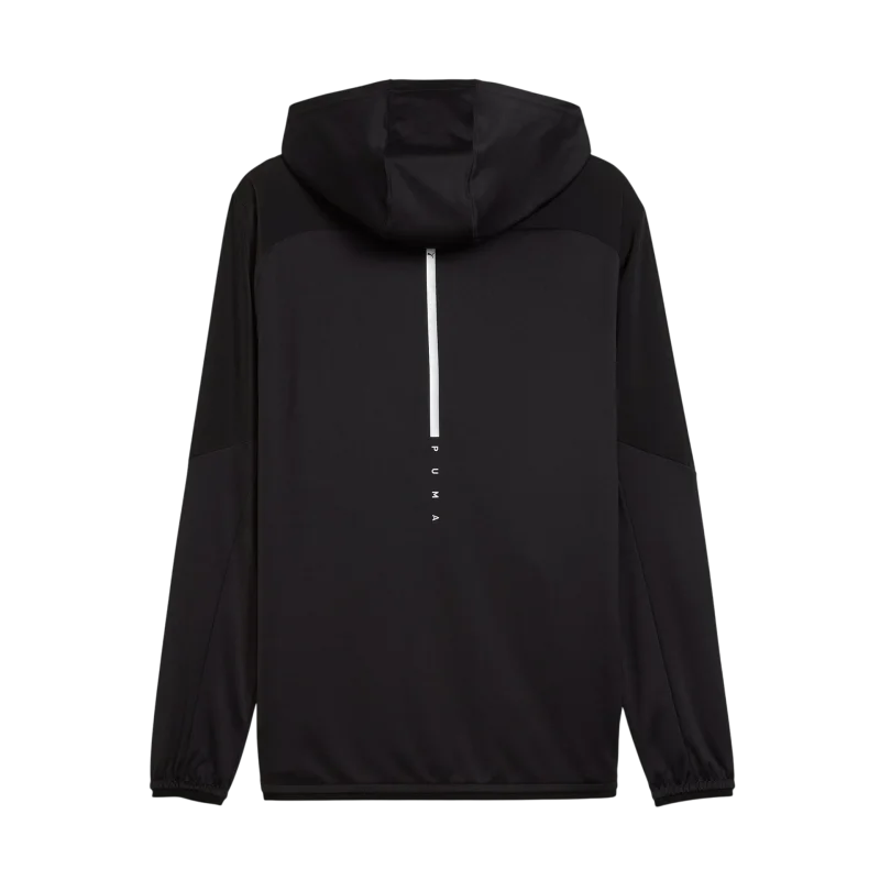 Puma M Flex Fabric Mix Jacket Siyah Erkek Eşofman Üstü - 5