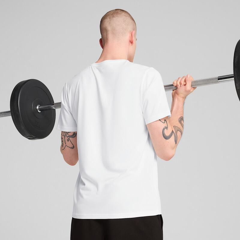 Puma M Tad Ess Solid Cat Tee Lc Erkek Tshirt - 2