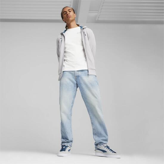 Puma MAPF1 Hooded Sweat Jacket Gri Erkek Sweatshirt - 2