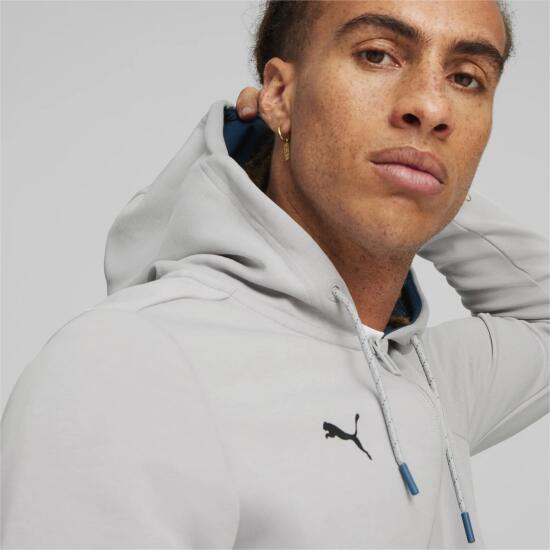 Puma MAPF1 Hooded Sweat Jacket Gri Erkek Sweatshirt - 4