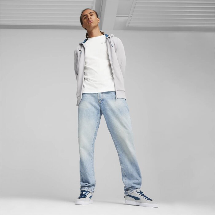 Puma MAPF1 Hooded Sweat Jacket Gri Erkek Sweatshirt - 2