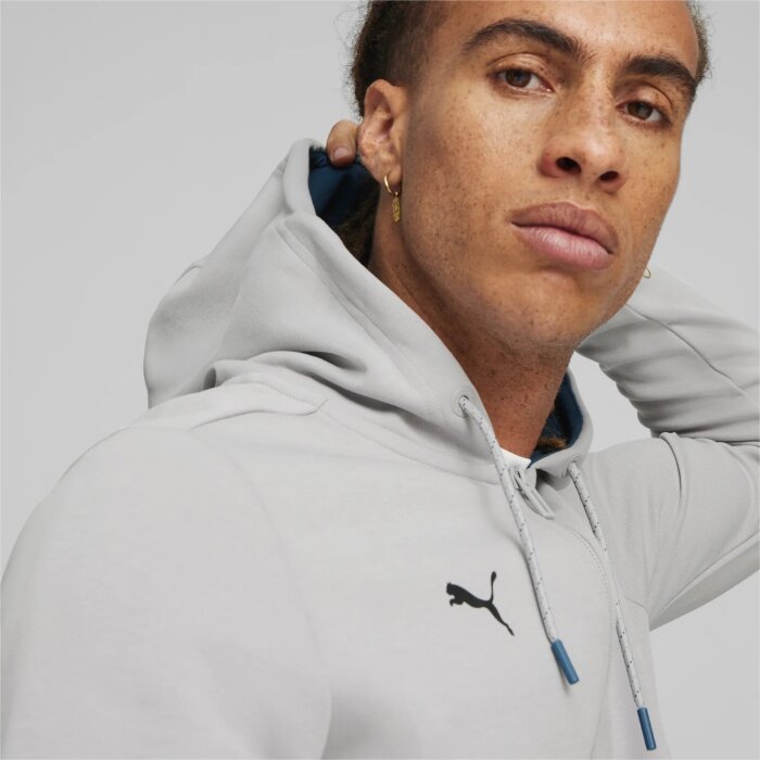 Puma MAPF1 Hooded Sweat Jacket Gri Erkek Sweatshirt - 4