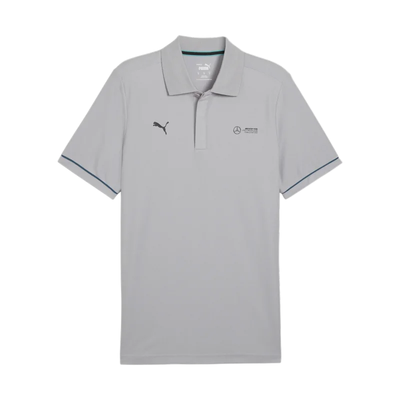 Puma Mercedes-AMG Gri Erkek Polo Tshirt - 4
