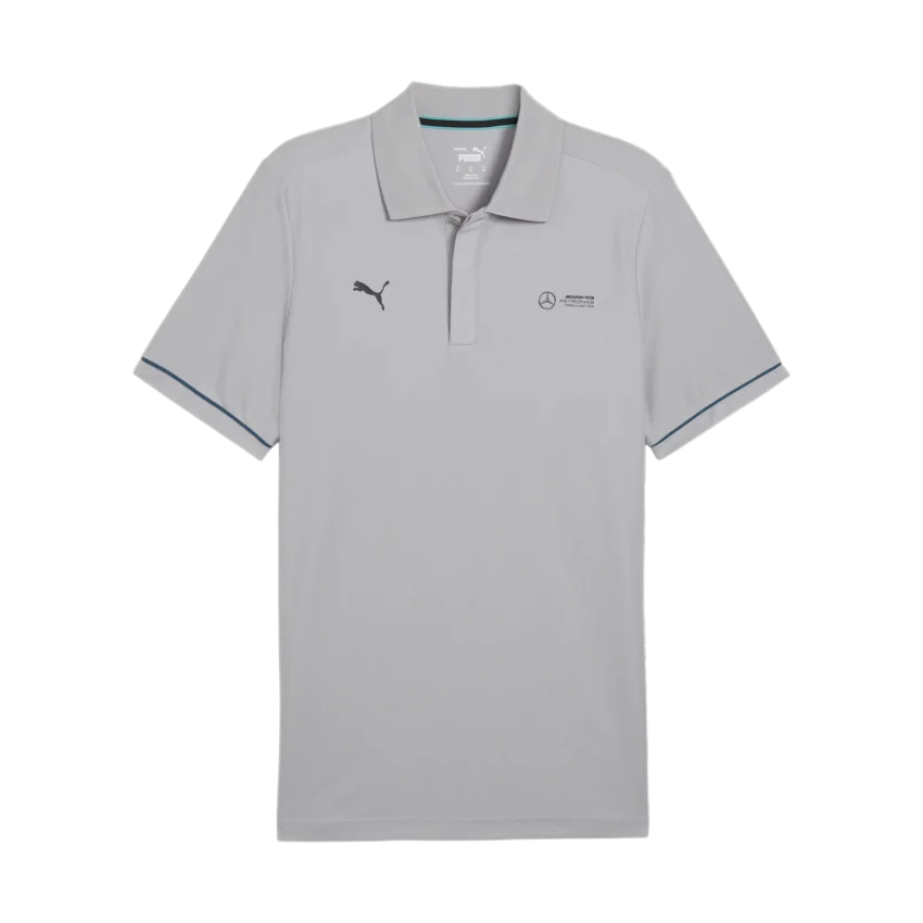 Puma Mercedes-AMG Gri Erkek Polo Tshirt - 4