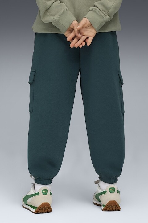 Puma MID90s Cargo Yeşil Çocuk Eşofman Altı - 3