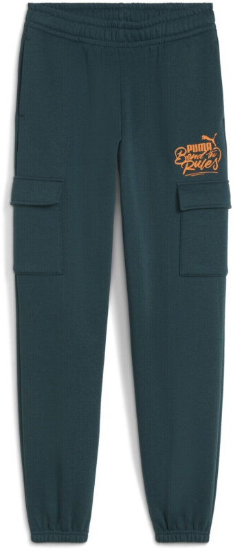 Puma MID90s Cargo Yeşil Çocuk Eşofman Altı - 5