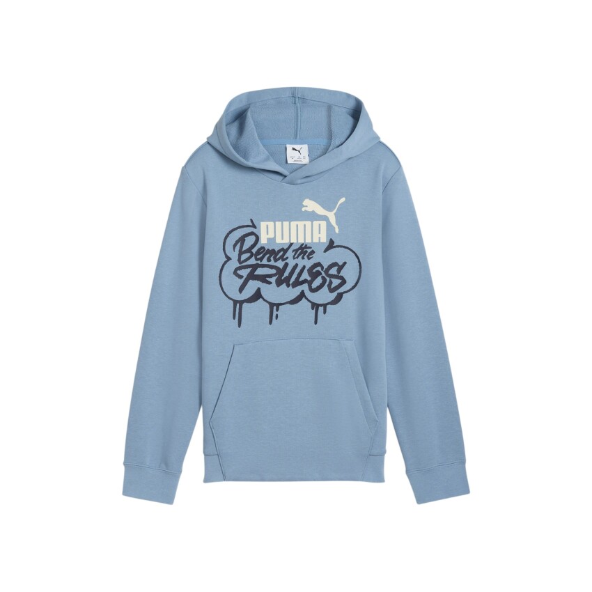 Puma MID90s Hoodie Mavi Çocuk Sweatshirt - 1