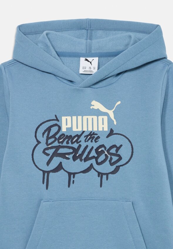 Puma MID90s Hoodie Mavi Çocuk Sweatshirt - 3