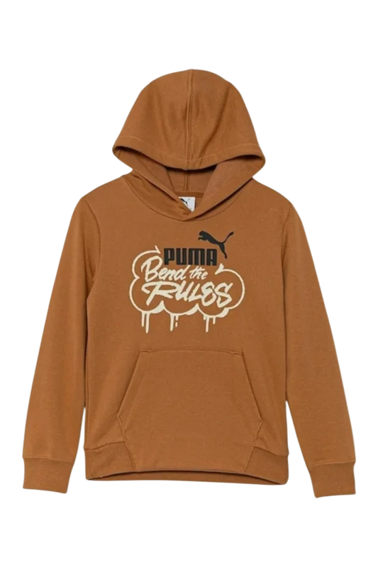Puma MID90s Hoodie Turuncu Çocuk Sweatshirt 