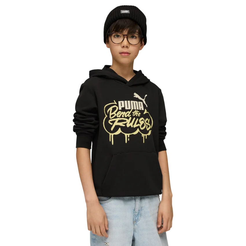 Puma MID90s Siyah Çocuk Sweatshirt - 1