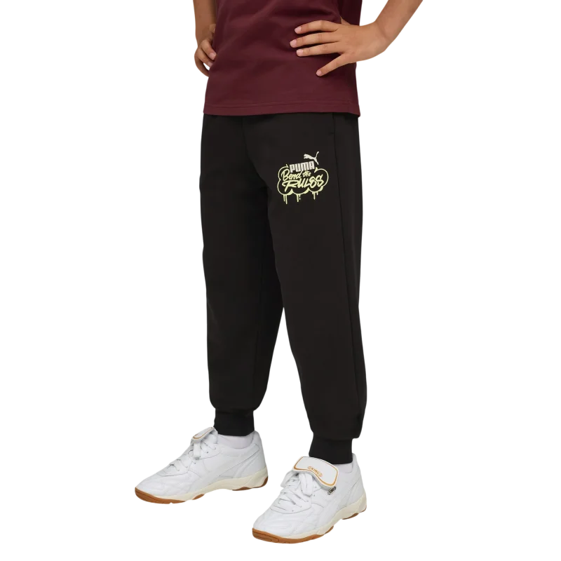 Puma MID90s Sweatpants Siyah Çocuk Eşofman Altı - 1