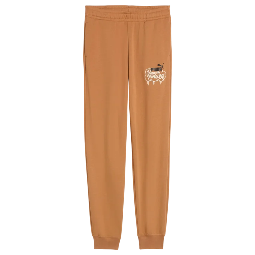 Puma MID90s Sweatpants Turuncu Çocuk Eşofman Altı - 1