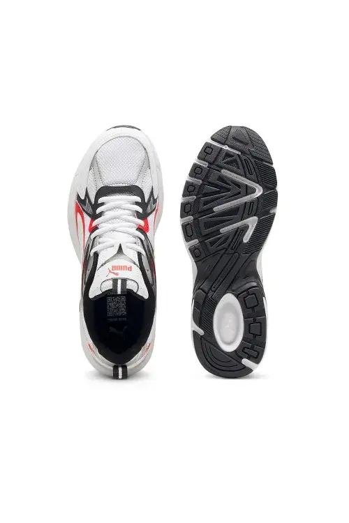 Puma Milenio Tech Beyaz-Kırmızı Erkek Günlük Ayakkabı - 3
