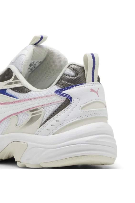 Puma Milenio Tech Gri-Beyaz Kadın Günlük Ayakkabı - 5