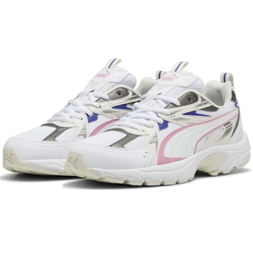 Puma Milenio Tech Gri-Beyaz Kadın Günlük Ayakkabı - 3